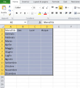 Come viene usato Excel