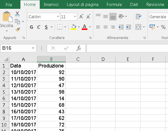 Programma Excel